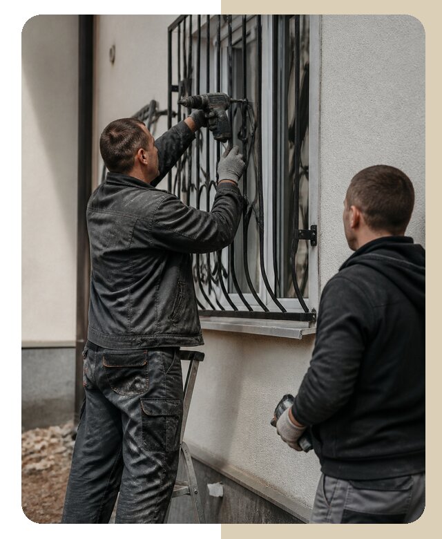 Установка наружных решеток в Можге от 4963 р. | Дверной